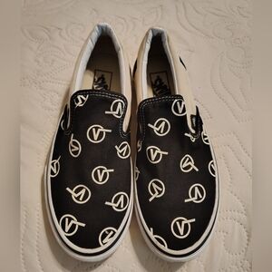 Vans Monochrome Slip-On Shoes